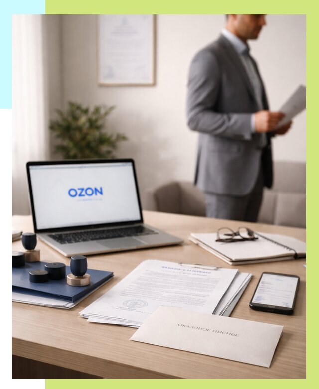 Отказное письмо для Ozon в Гулькевичах от 3631 р. | Сертэкс